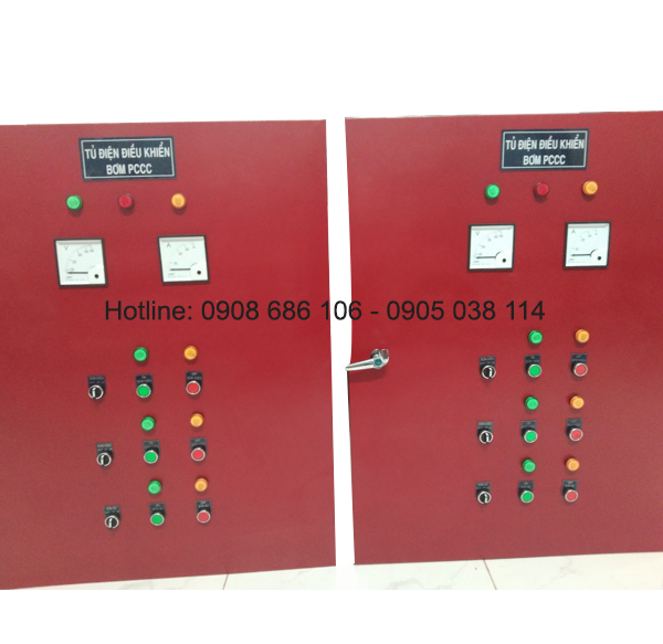 Tủ điện điều khiển máy bơm PCCC